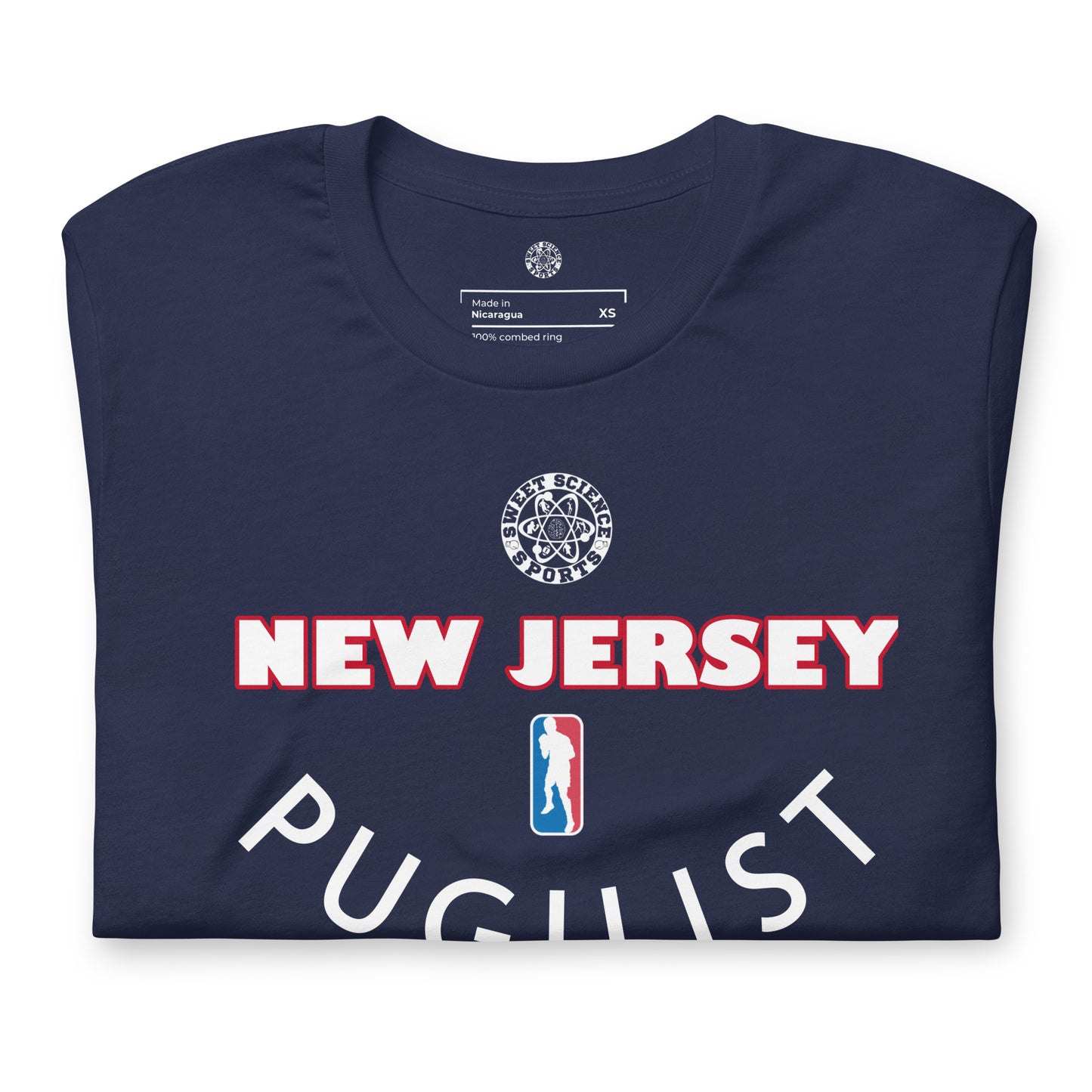 Sweet Science Sports New Jersey Pugilist Unisex t-shirt