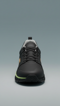 Stealth black training sneakers