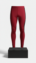 Men's Ignite Red Compression Leggings