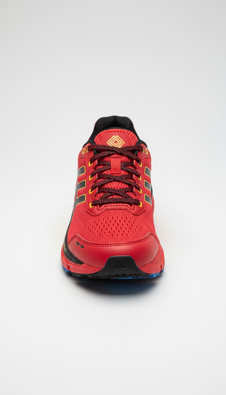 Heritage Red performance running shoe