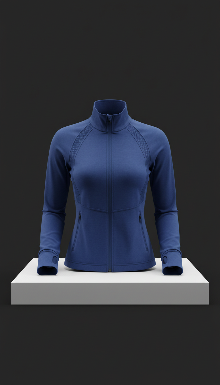 Women's Pulse Blue Training Jacket
