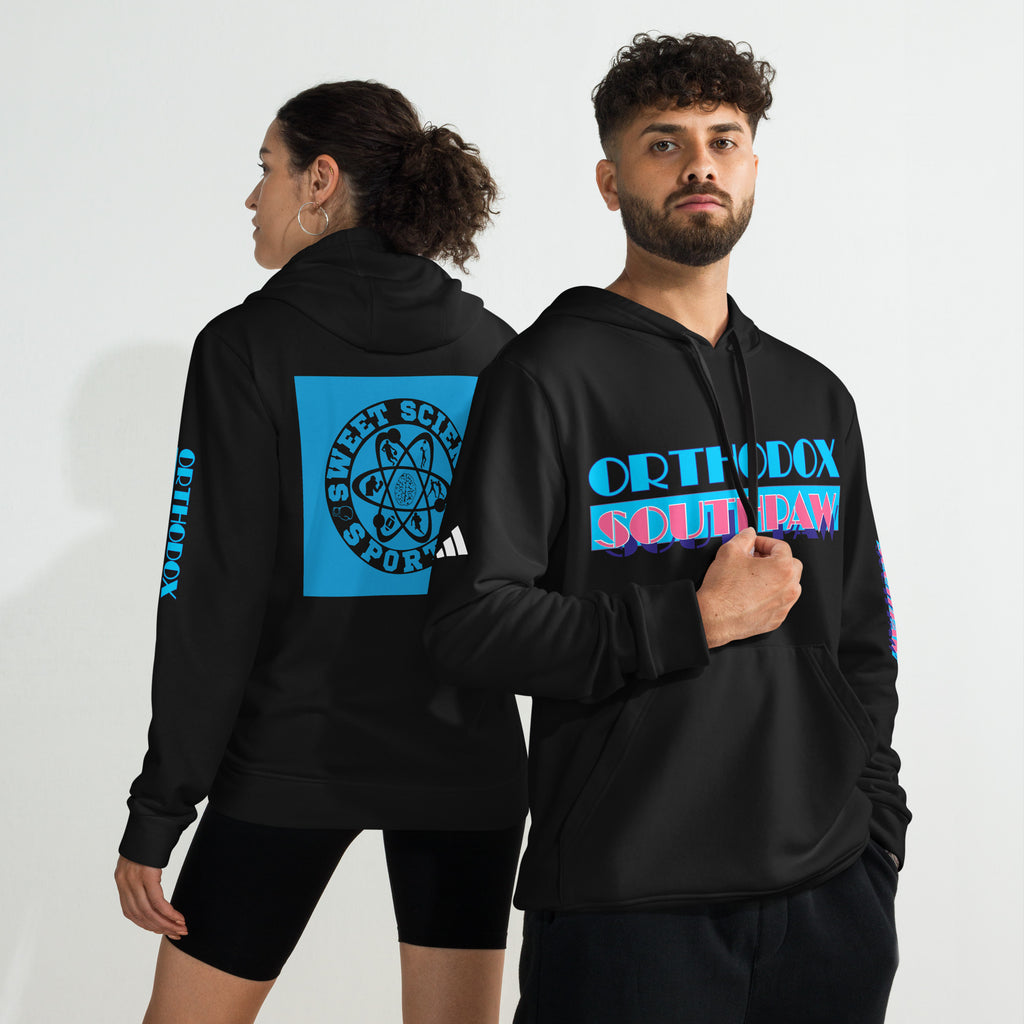 Sweet Science Sports Southpaw Orthodox adidas fleece hoodie