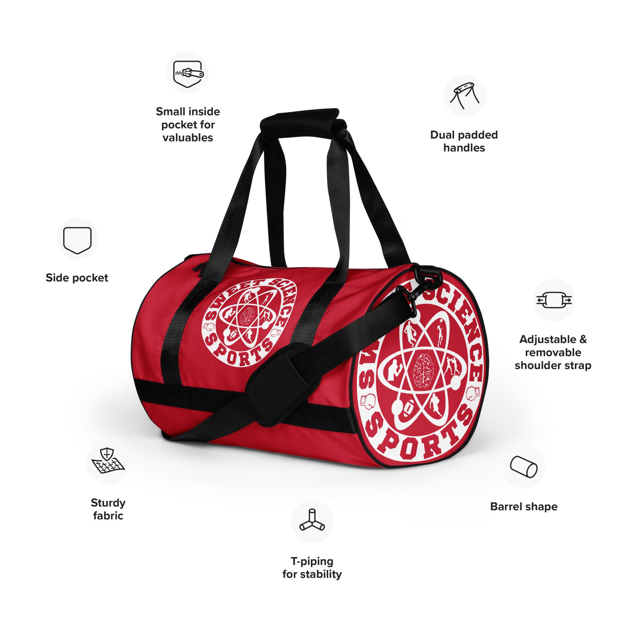Sweet Science Sports  Gym Bag