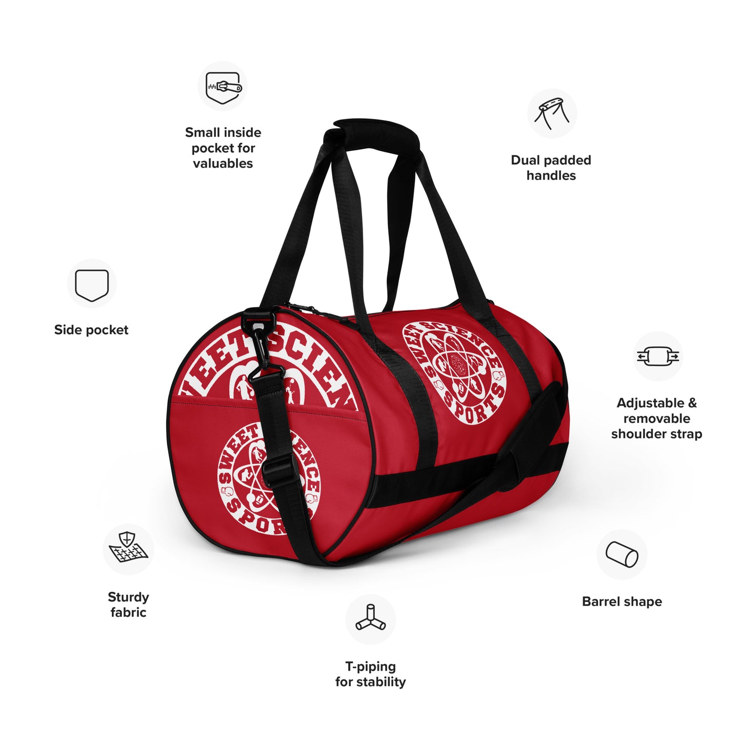 Sweet Science Sports  Gym Bag