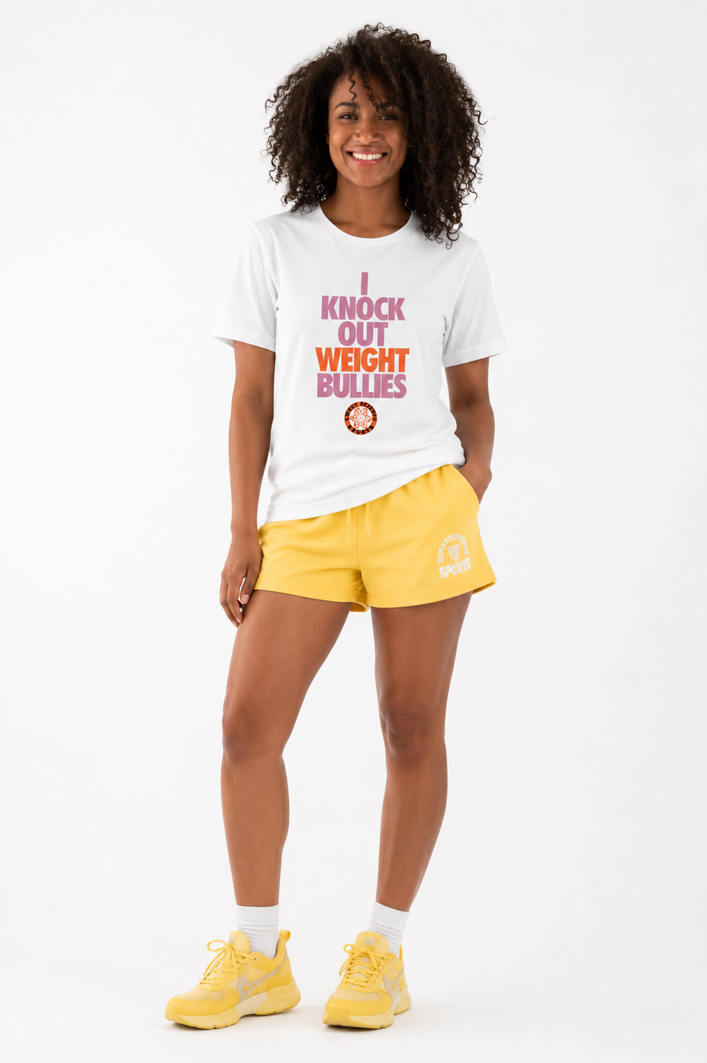 Sweet Science Sports I Knock Out Weight Bullies Women's  t-shirt