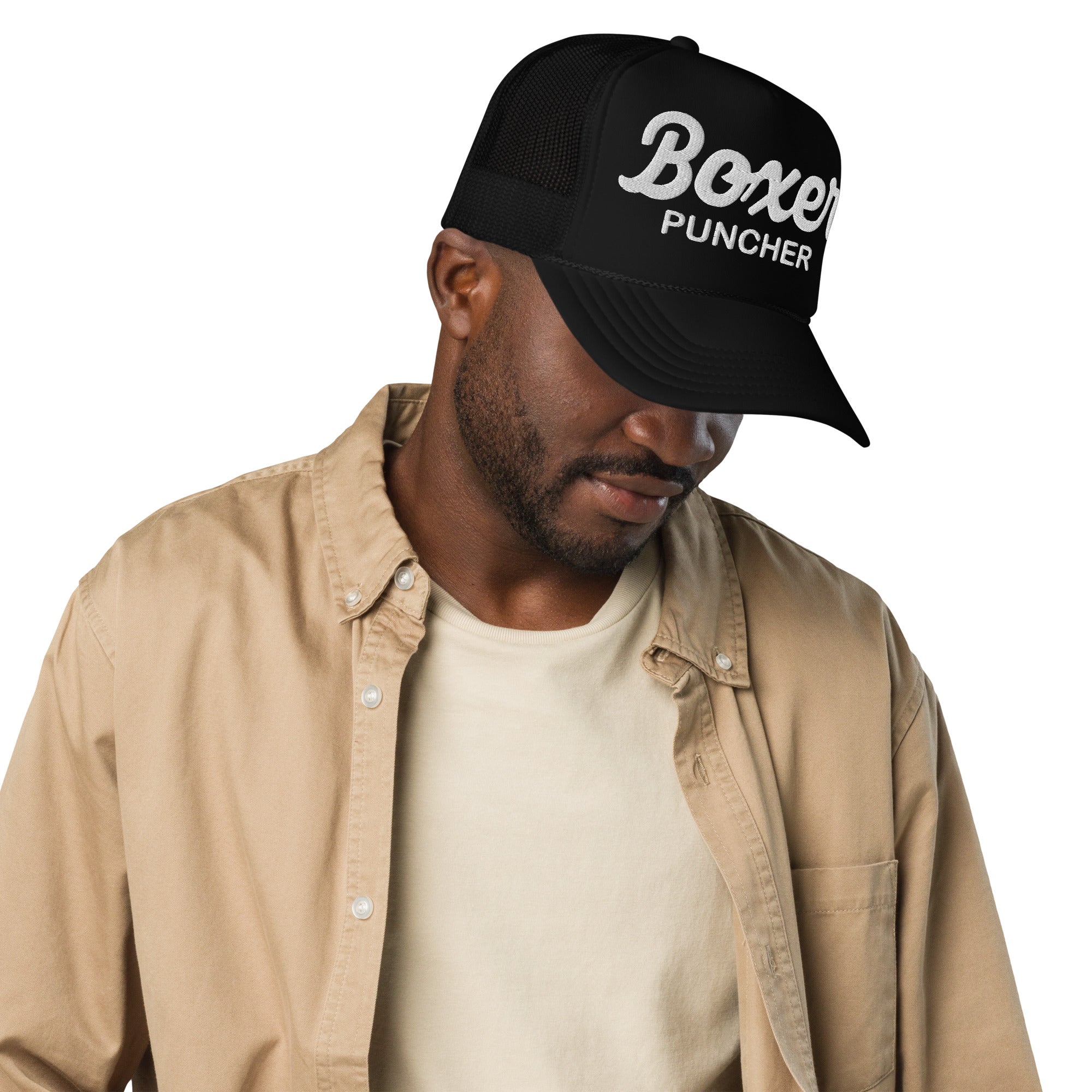 Sweet Science Sports Boxer Puncher Foam trucker hat