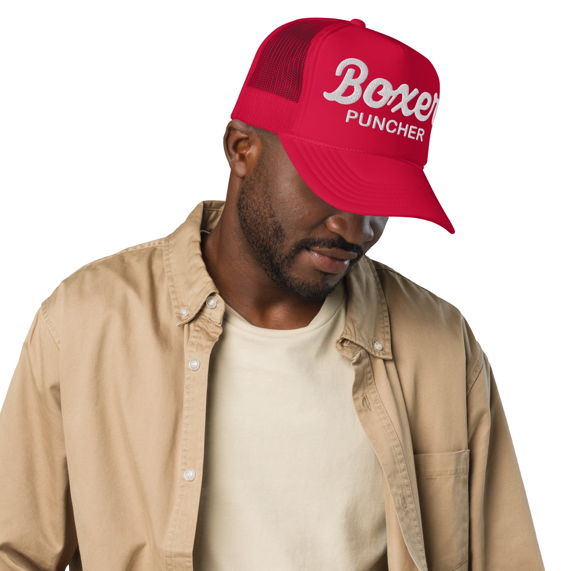 Sweet Science Sports Boxer Puncher Foam trucker hat