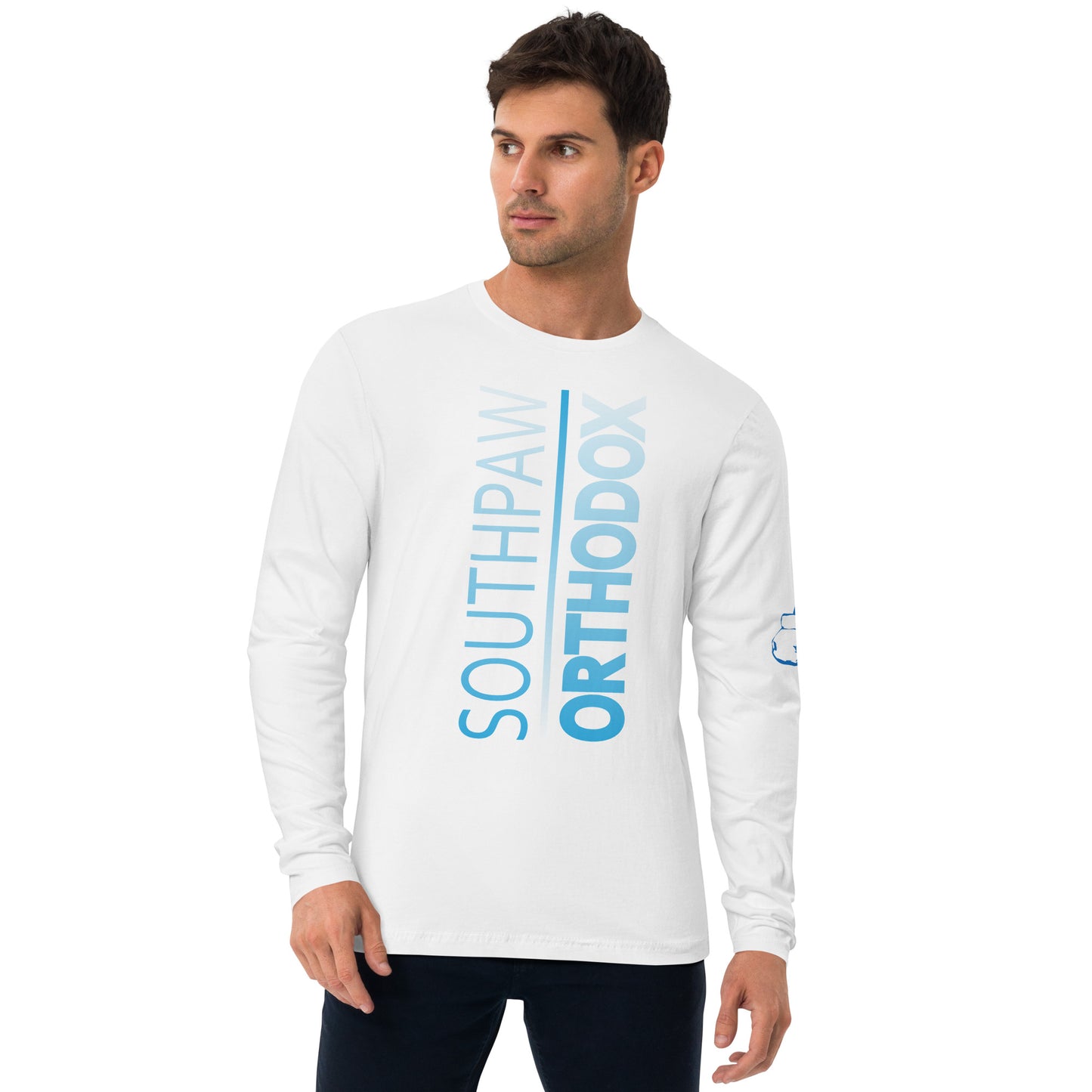 SOUTHPAW/ORTHODOX Long Sleeve Fitted Crew