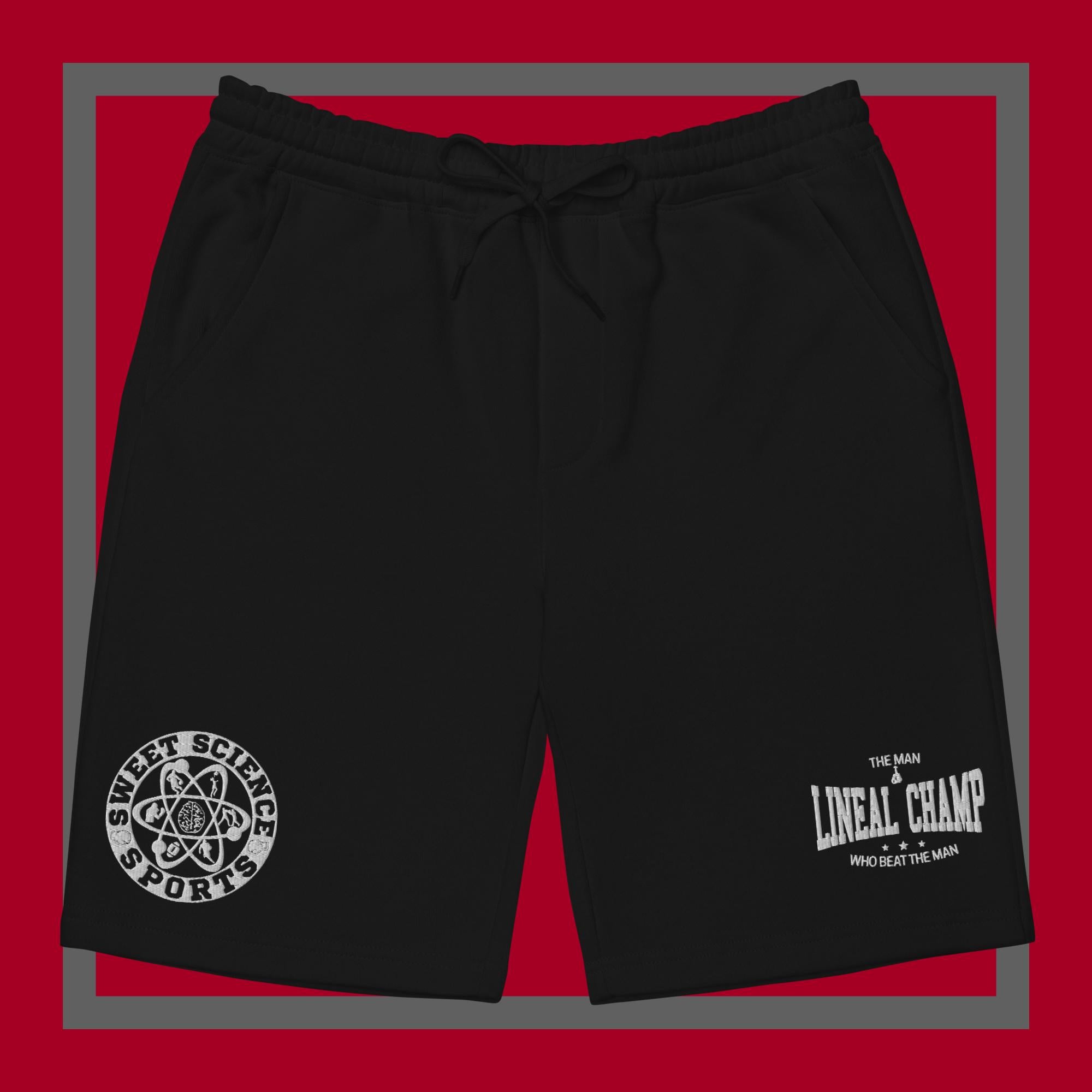 SWEET SCIENCE SPORTS LINEAL CHAMP  fleece shorts