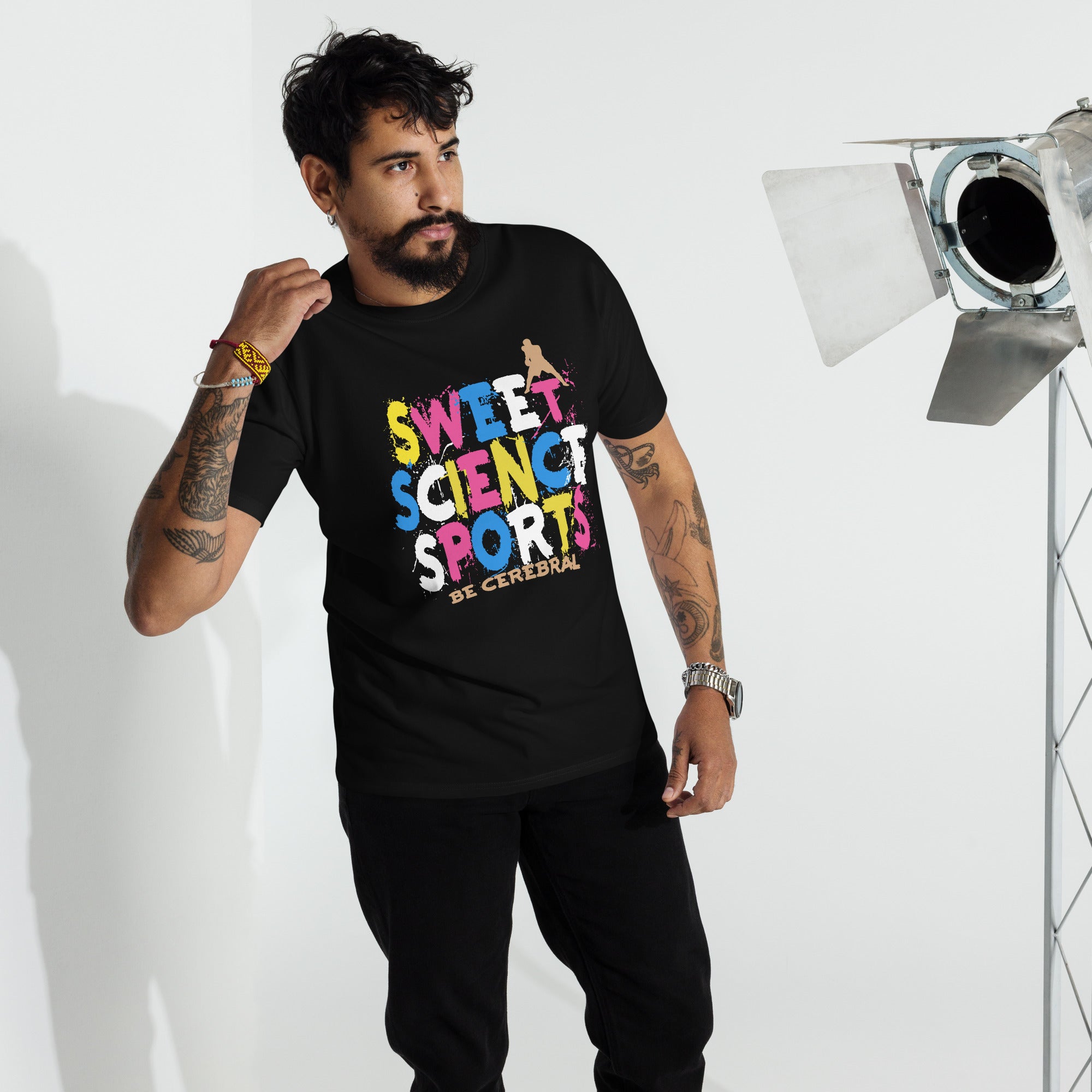 Sweet Science Sports Men’s premium heavyweight tee