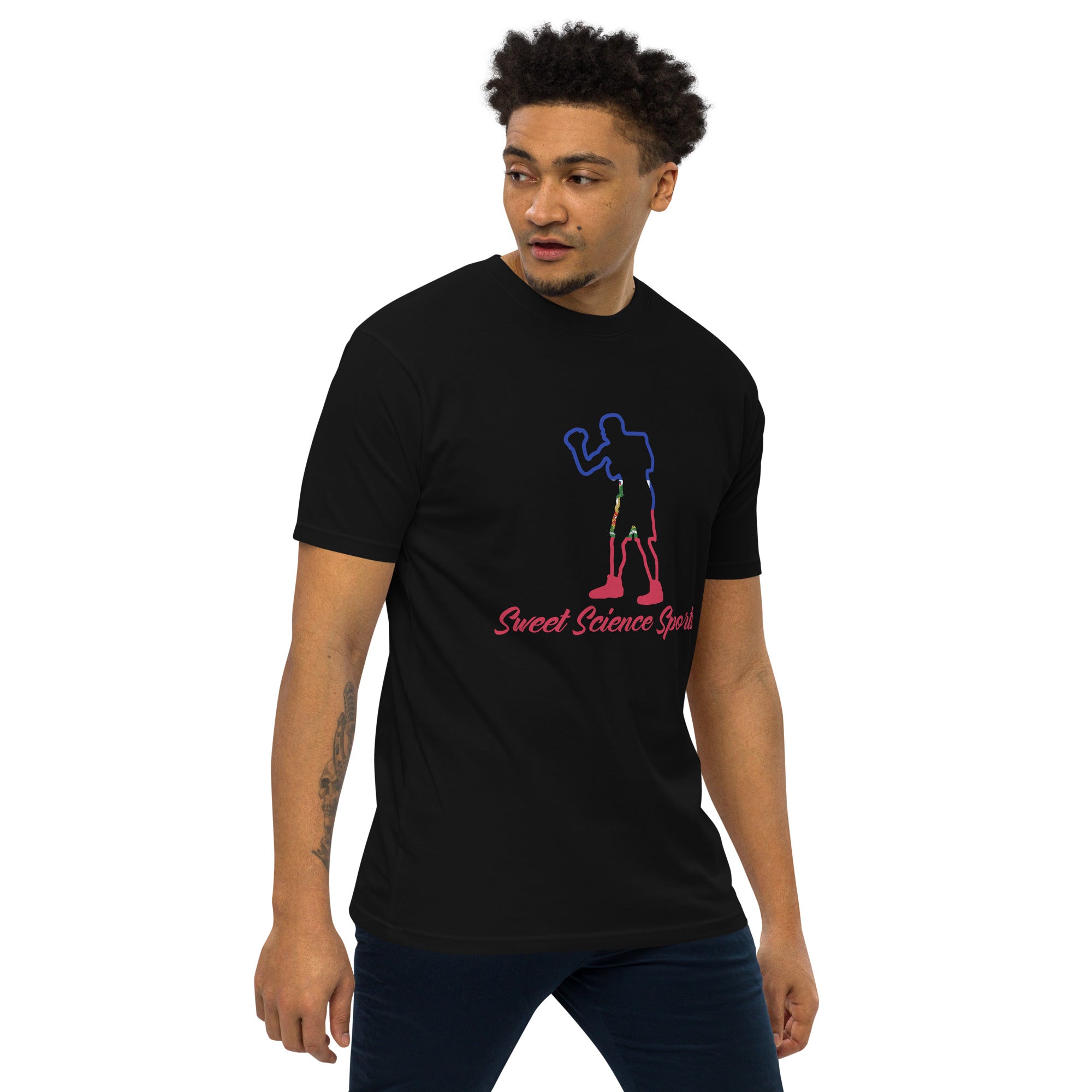Sweet Science Sports The Boxer  heavyweight tee