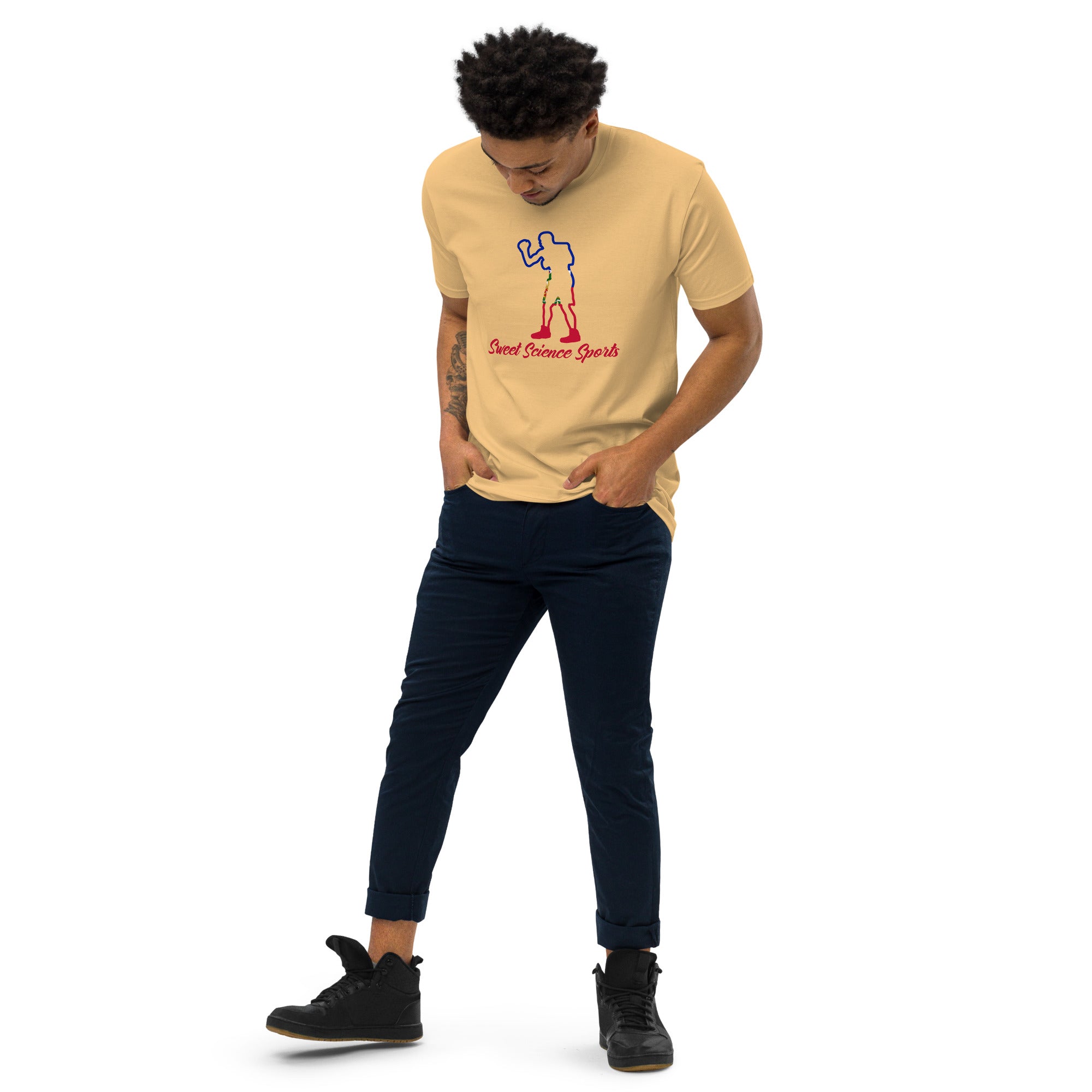 Sweet Science Sports The Boxer  heavyweight tee
