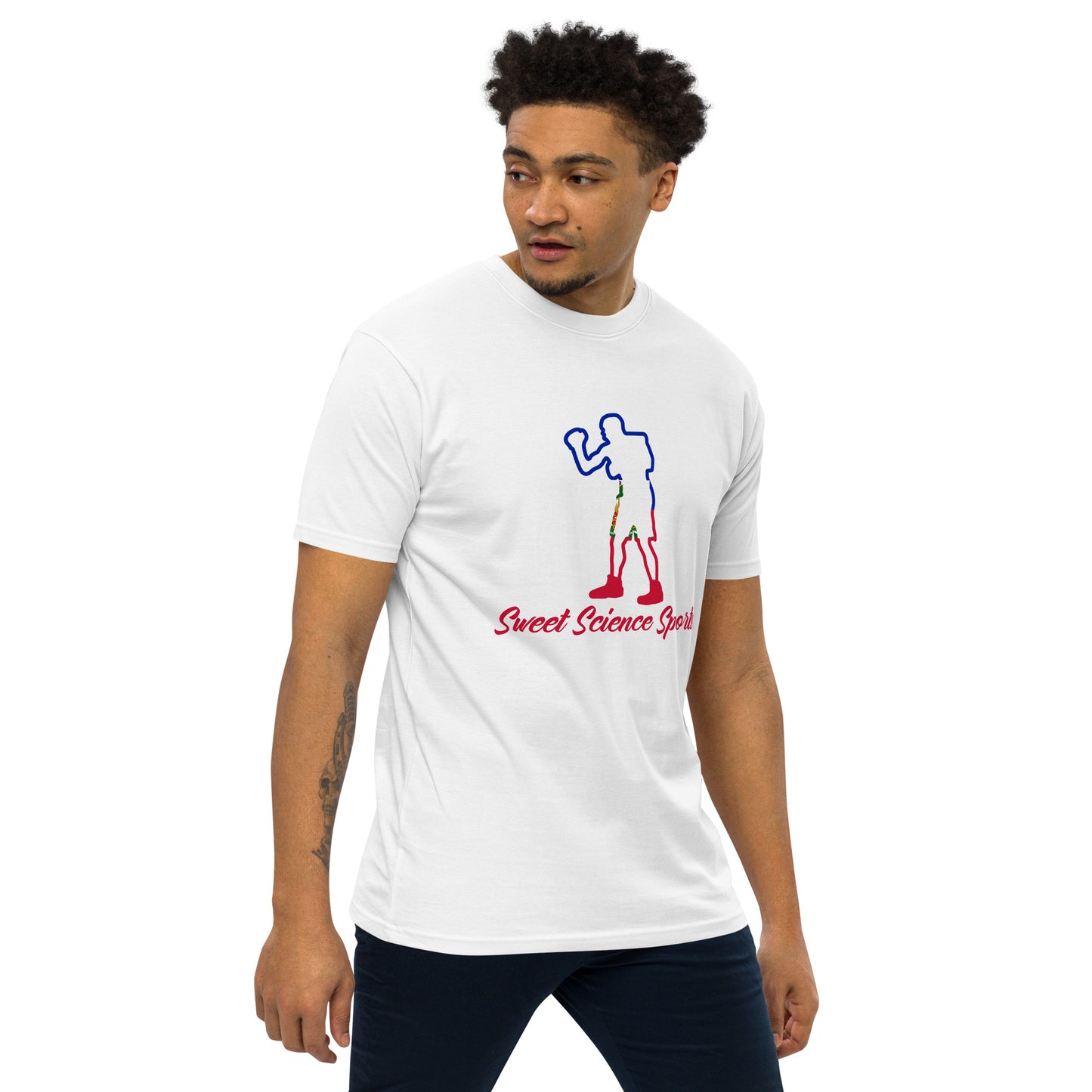 Sweet Science Sports The Boxer  heavyweight tee