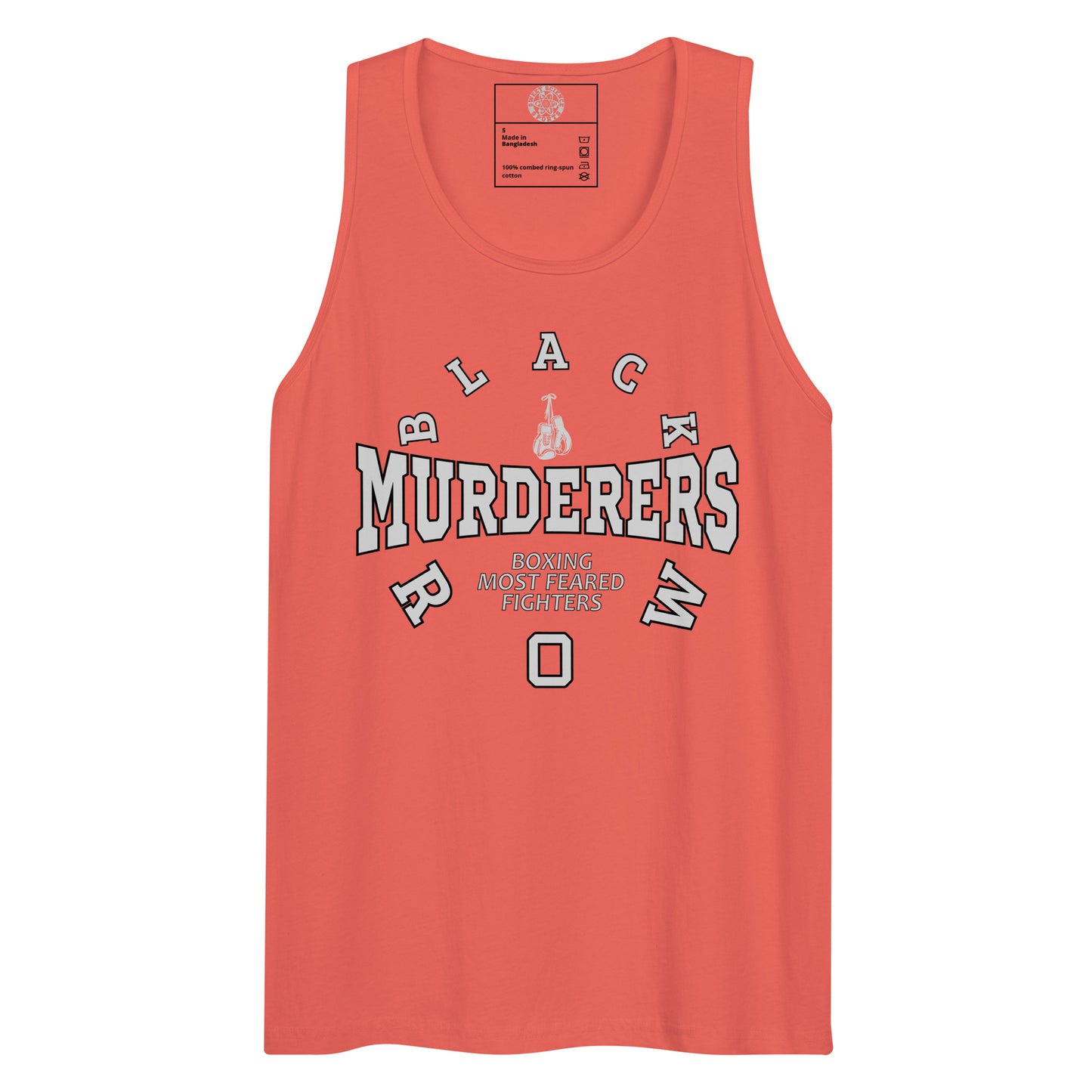 Sweet Science Sports Black Murderers Row Men’s premium tank top