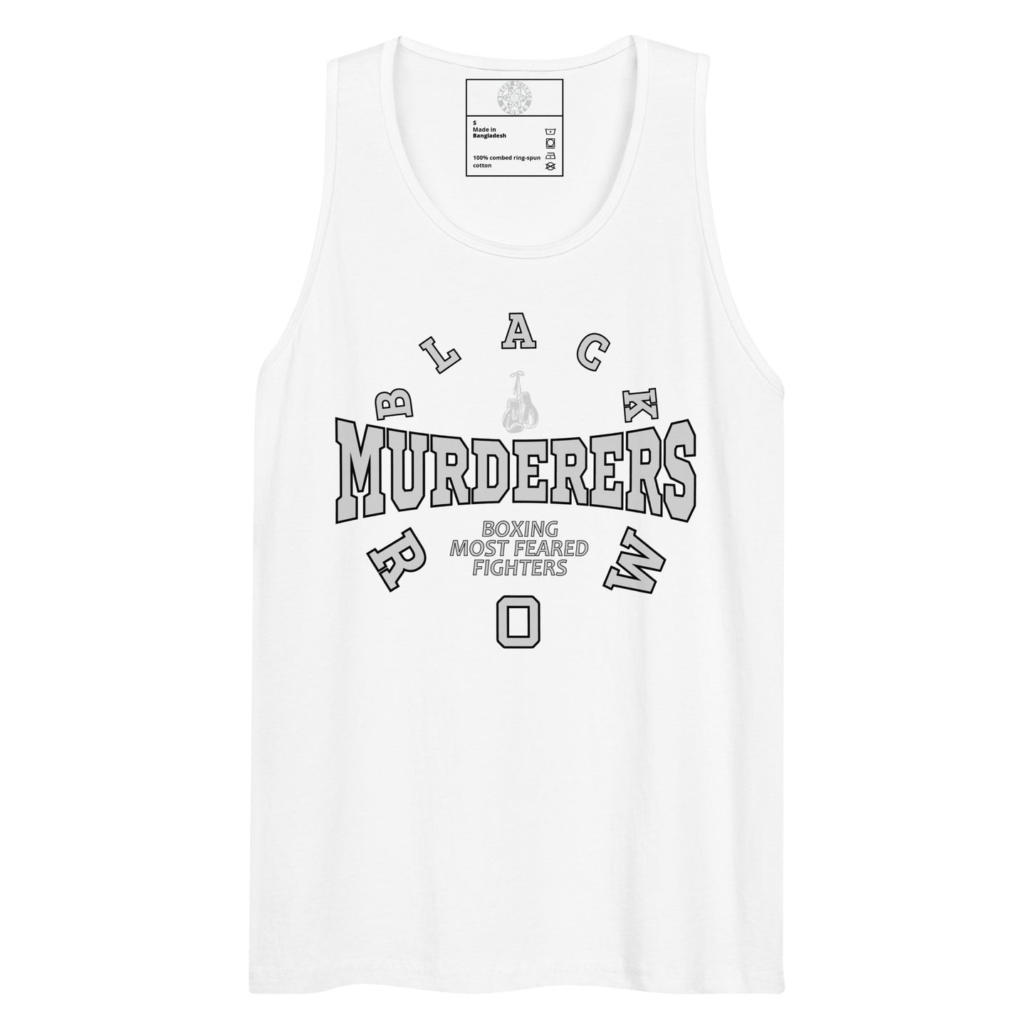 Sweet Science Sports Black Murderers Row Men’s premium tank top