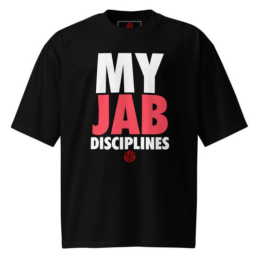 Sweet Science Sports MY JAB Disciplines Oversized heavyweight t-shirt