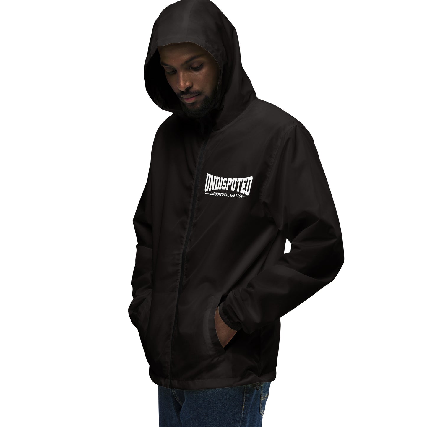 UNDISPUTED  lightweight zip up windbreaker