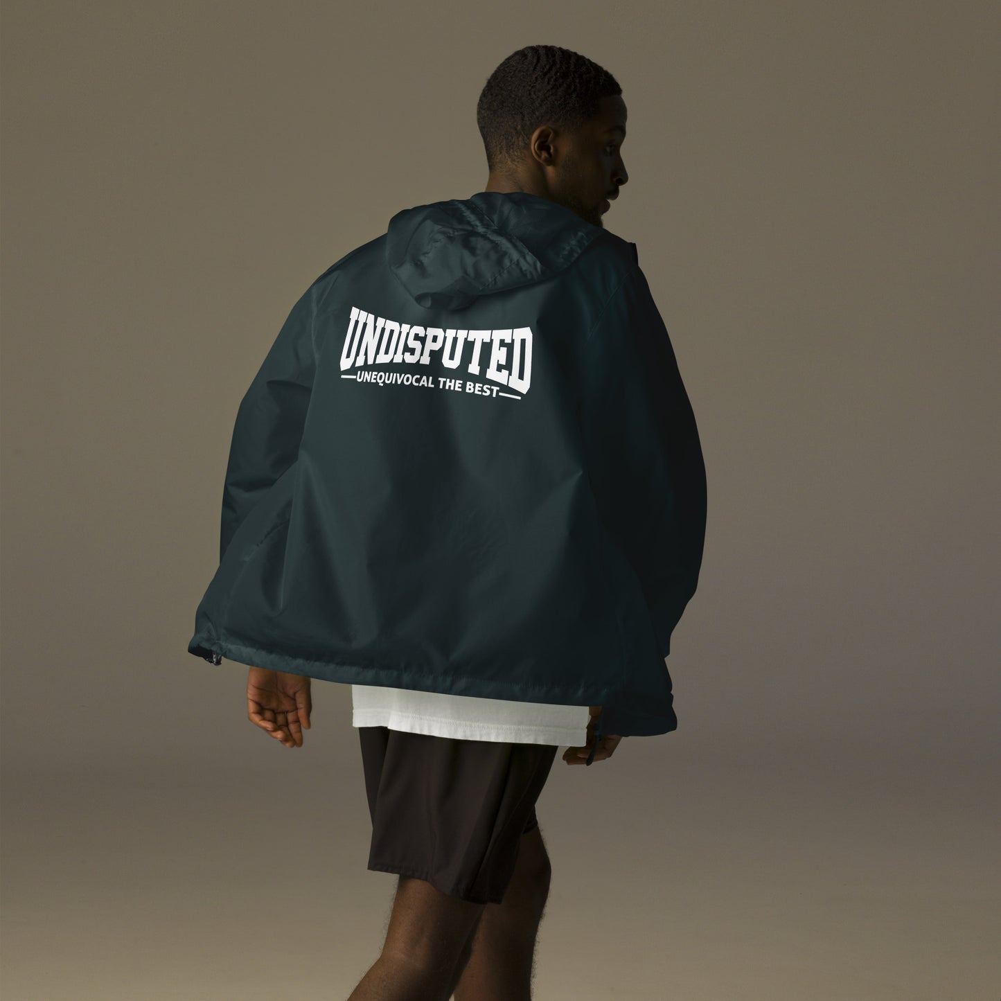 UNDISPUTED  lightweight zip up windbreaker