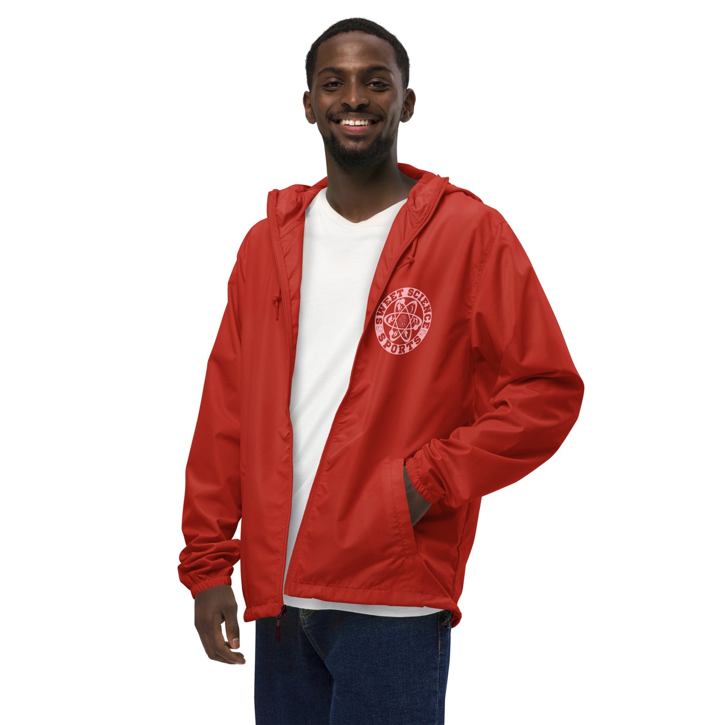 Sweet Science Sports Unisex lightweight zip up windbreaker