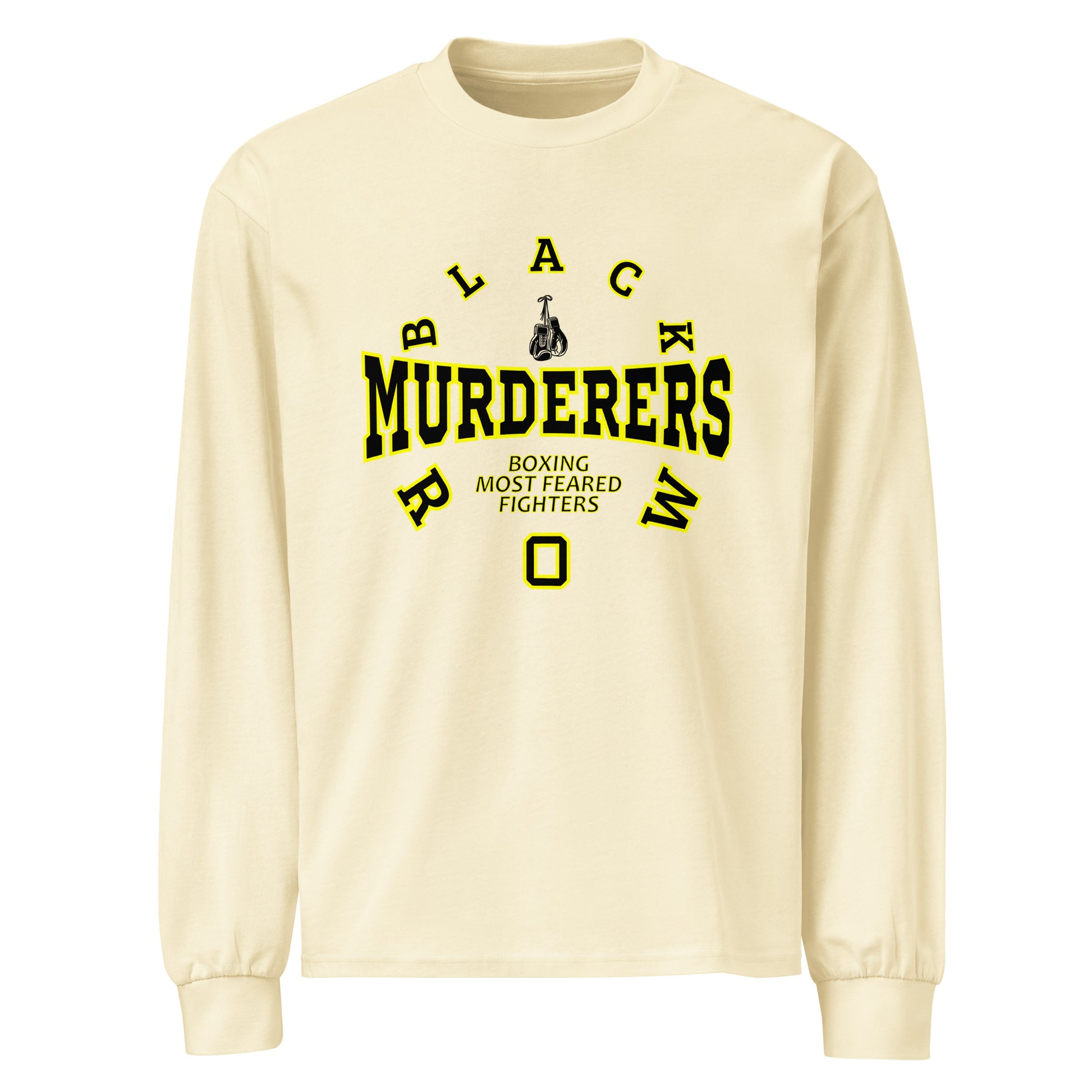 Sweet Science Sports Black Murderers Row Premium heavyweight long sleeve shirt