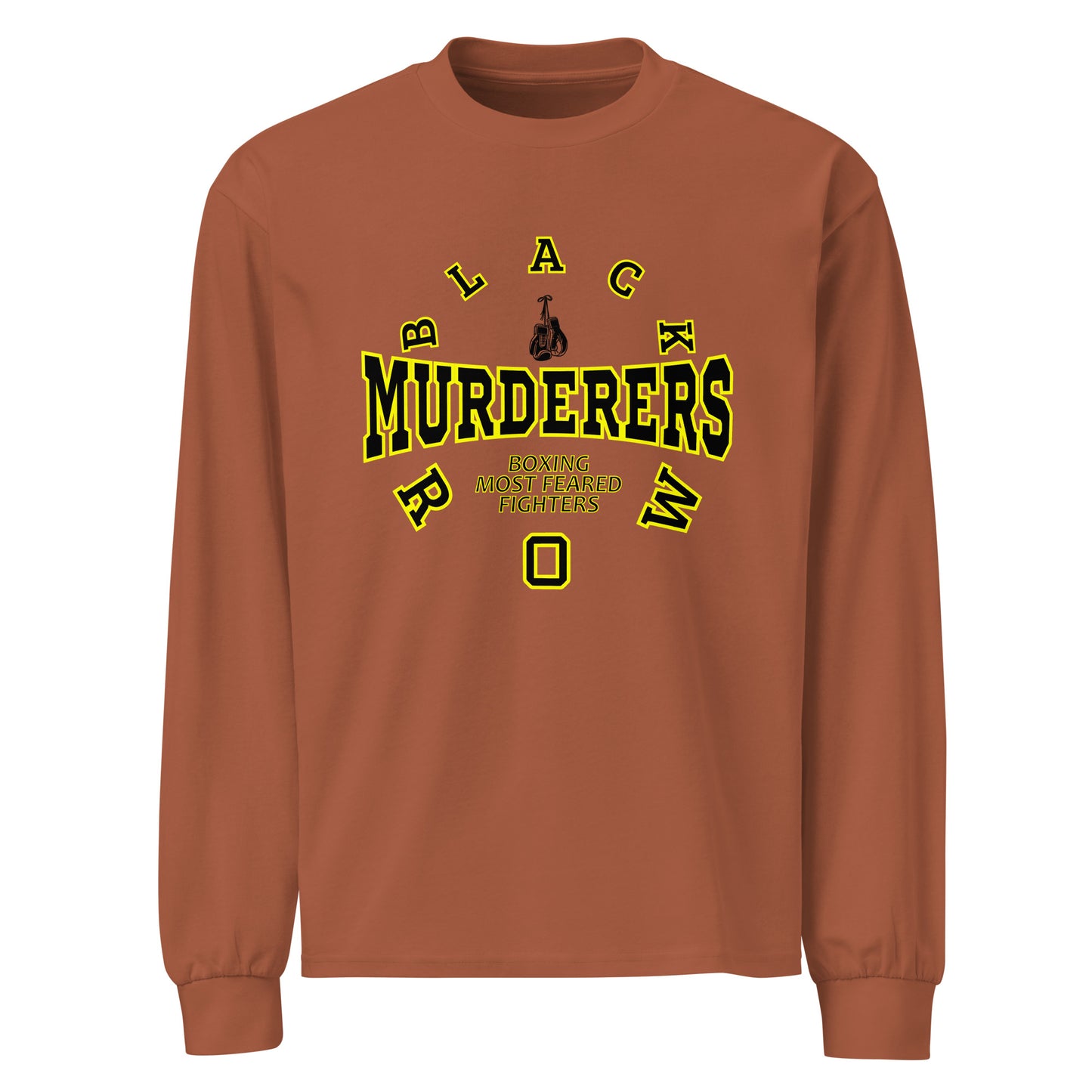 Sweet Science Sports Black Murderers Row Premium heavyweight long sleeve shirt