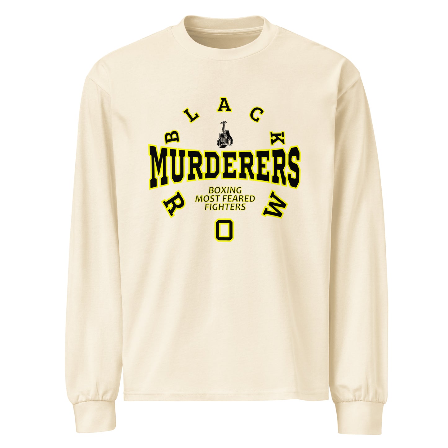 Sweet Science Sports Black Murderers Row Premium heavyweight long sleeve shirt