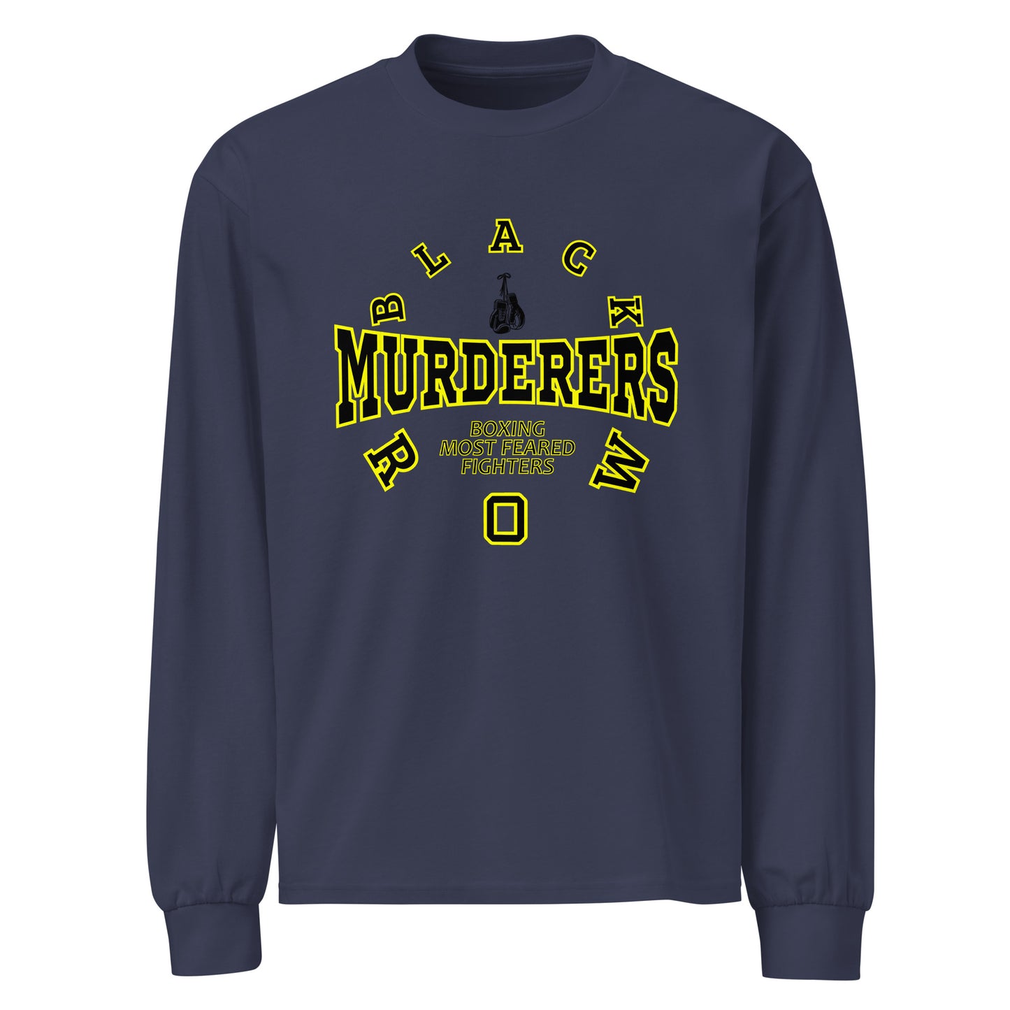 Sweet Science Sports Black Murderers Row Premium heavyweight long sleeve shirt