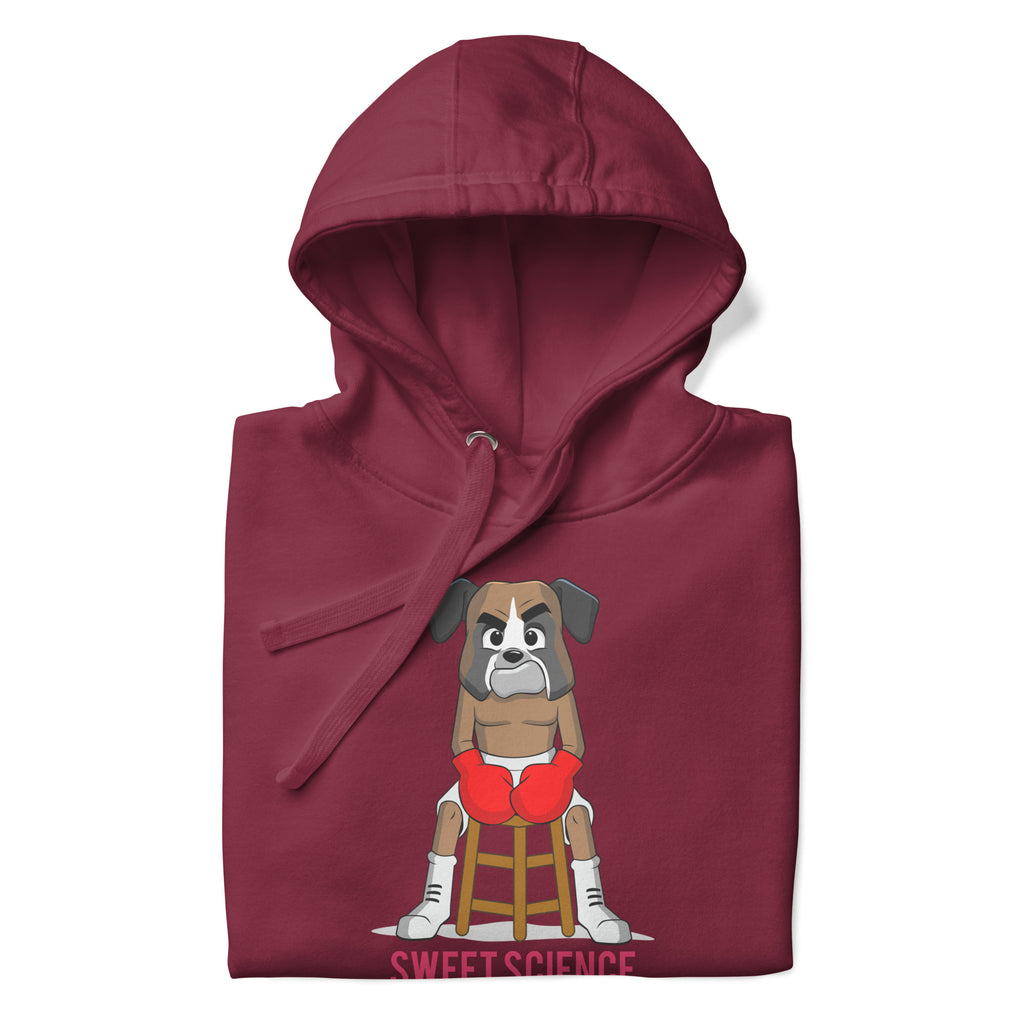 Sweet Science Sports Dog Boxer Hoodie