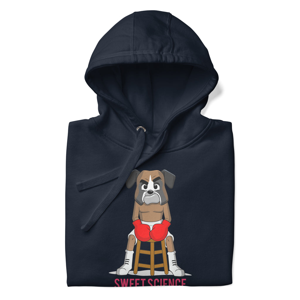 Sweet Science Sports Dog Boxer Hoodie
