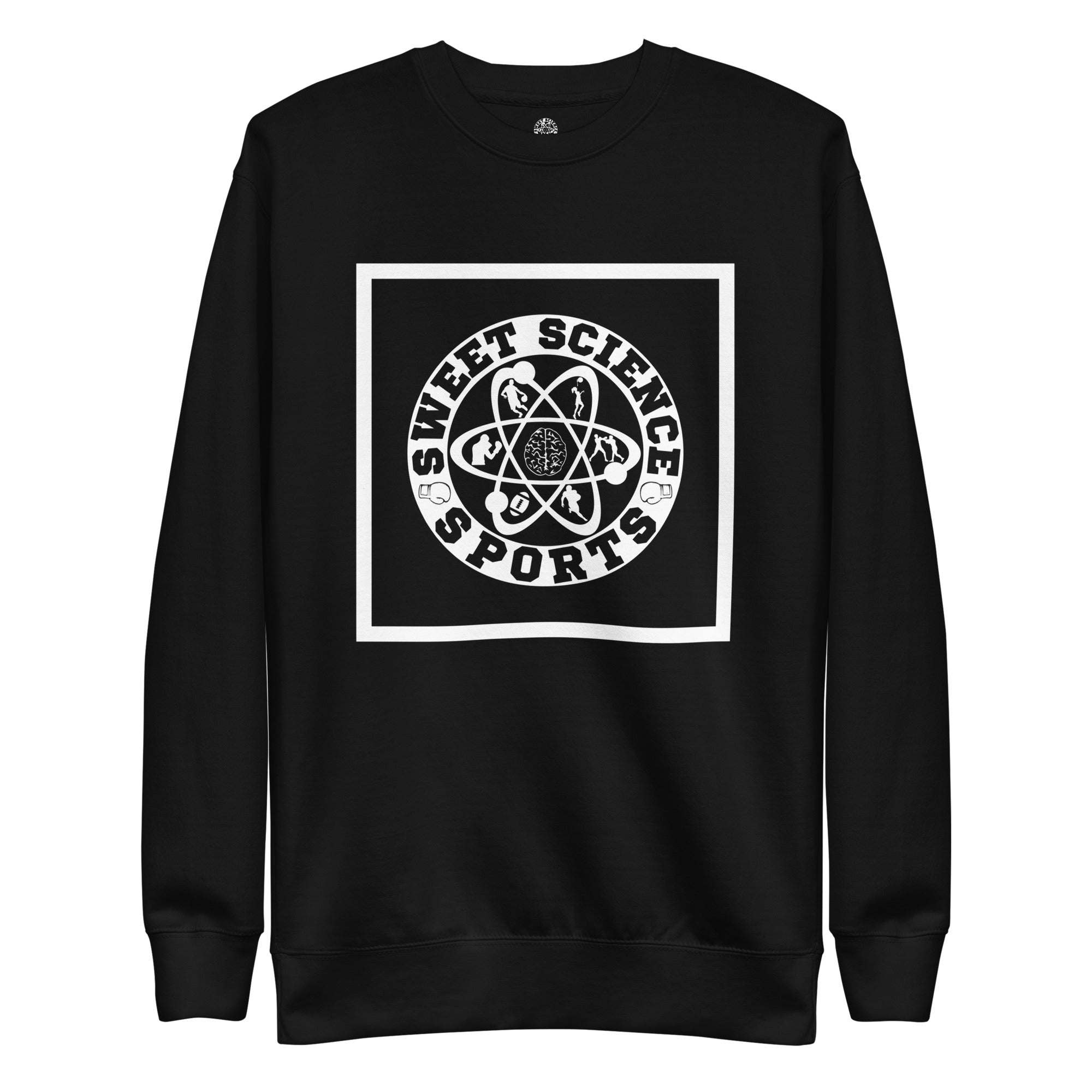 Sweet Science Sports Box Logo Unisex Premium Sweatshirt