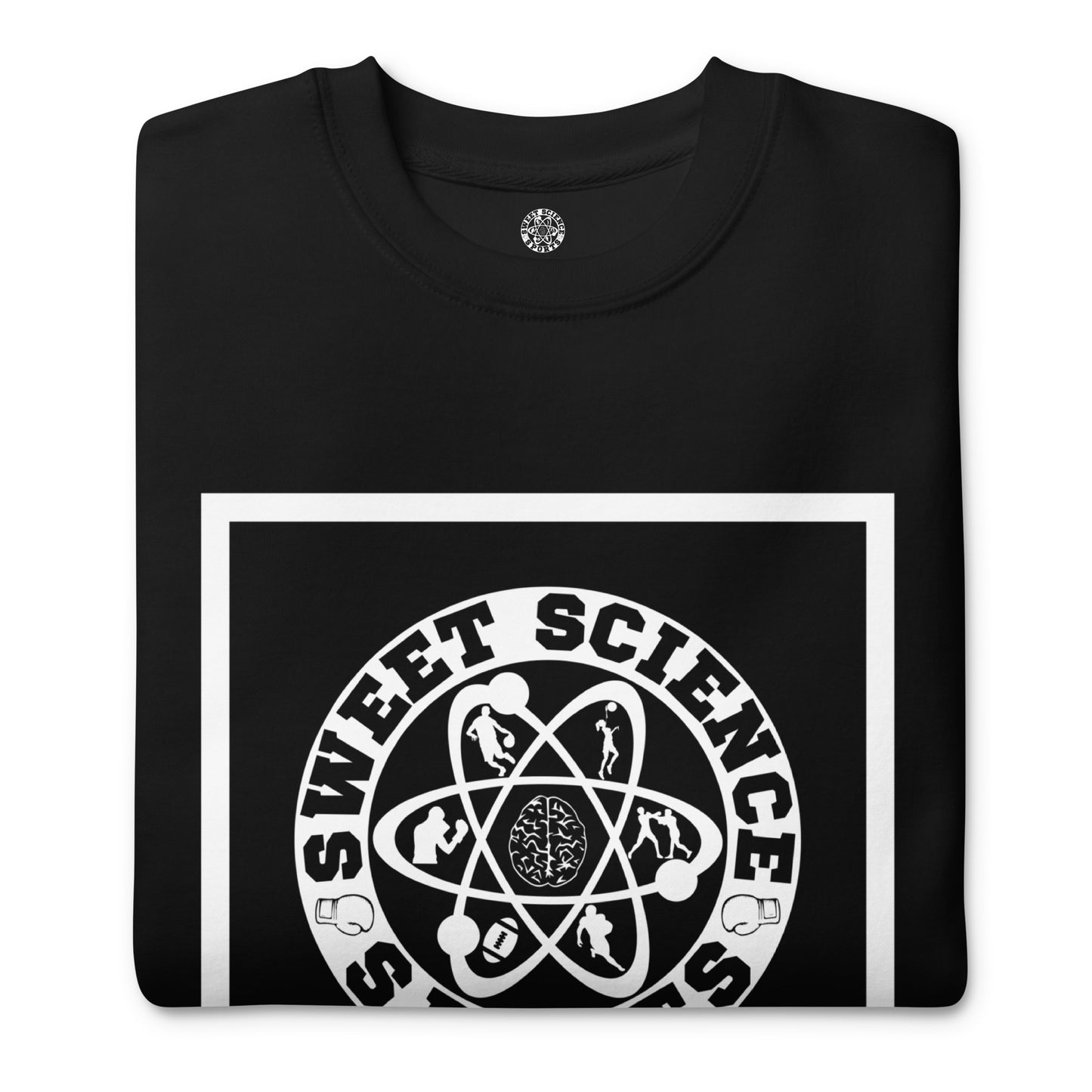 Sweet Science Sports Box Logo Unisex Premium Sweatshirt