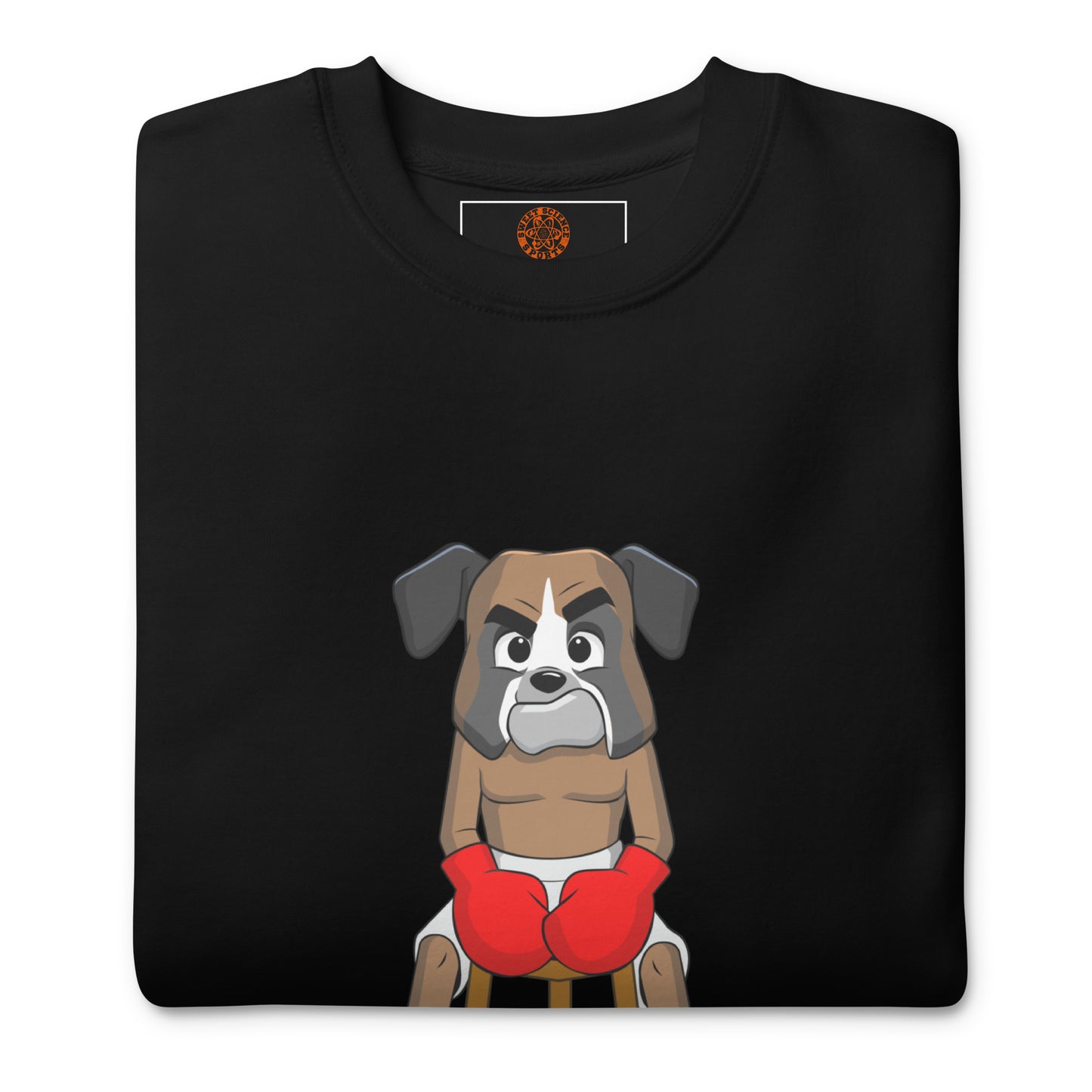 Sweet Science Sports Boxer Dog  Sweatshirt