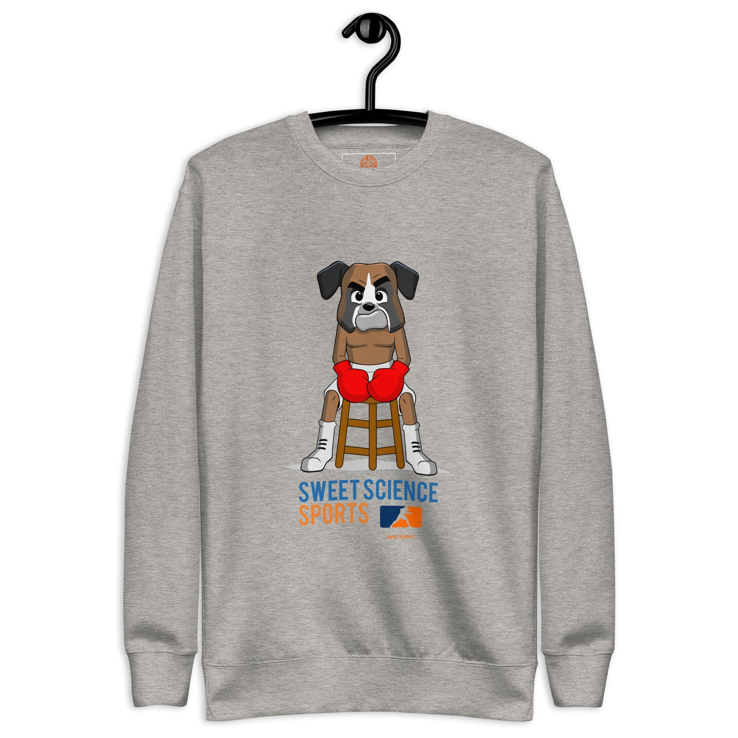 Sweet Science Sports Boxer Dog  Sweatshirt