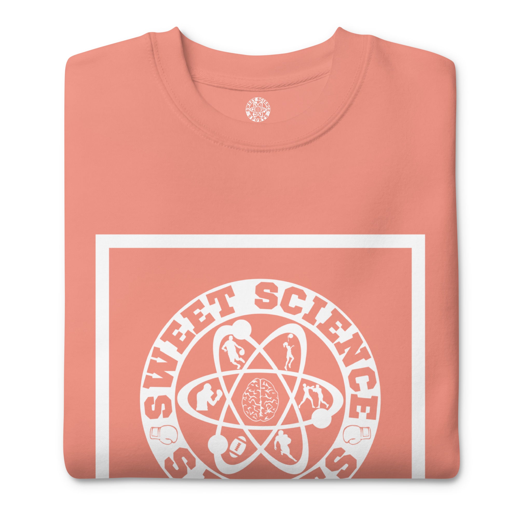 Sweet Science Sports Box Logo Unisex Premium Sweatshirt