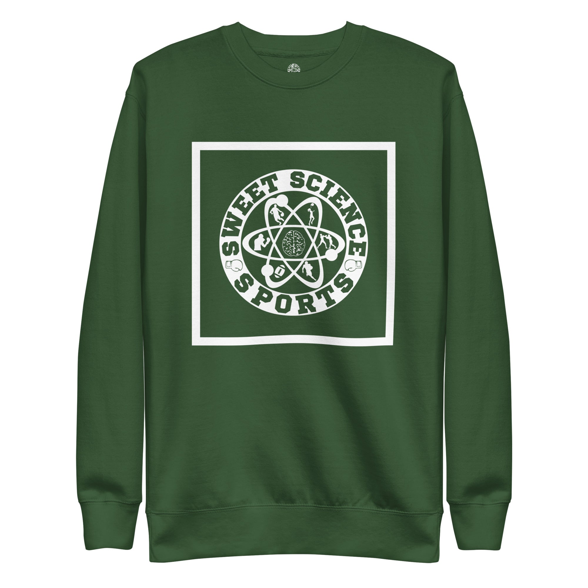 Sweet Science Sports Box Logo Unisex Premium Sweatshirt
