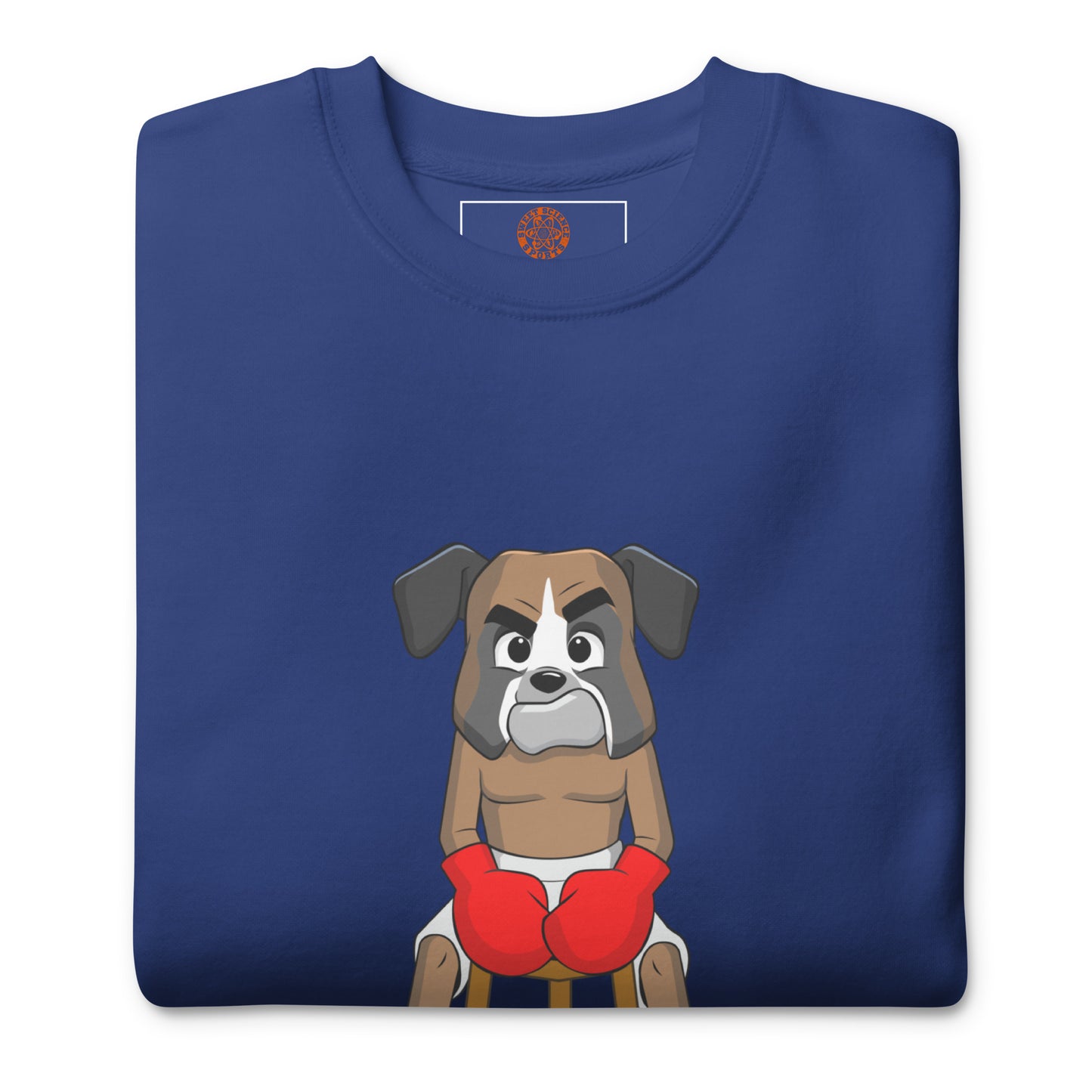 Sweet Science Sports Boxer Dog  Sweatshirt