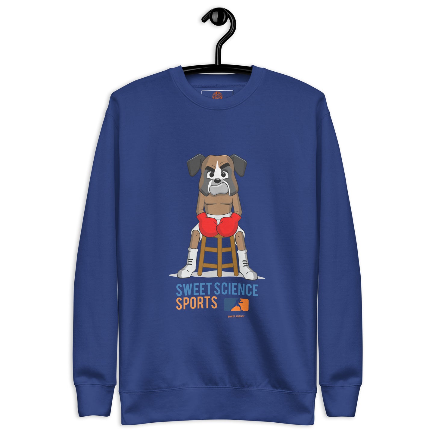 Sweet Science Sports Boxer Dog  Sweatshirt