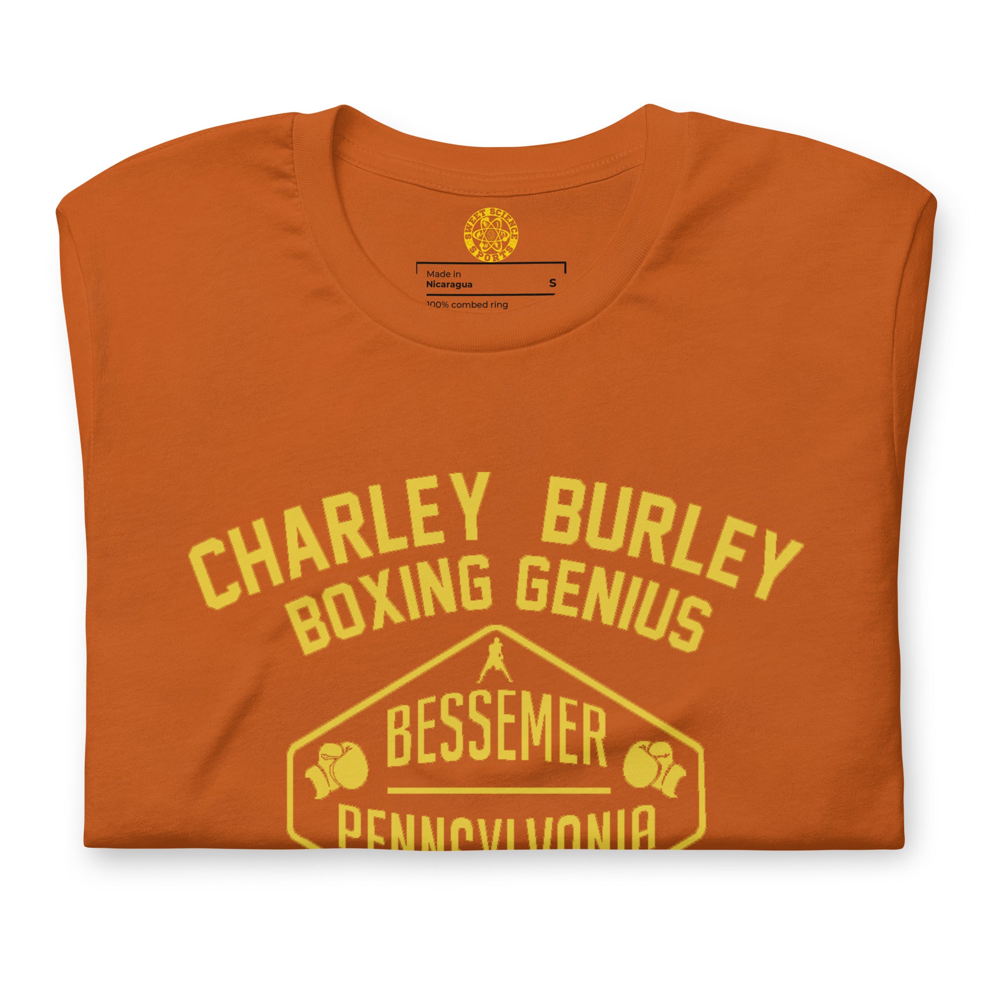 Sweet Science Sports Charley Burley  t-shirt