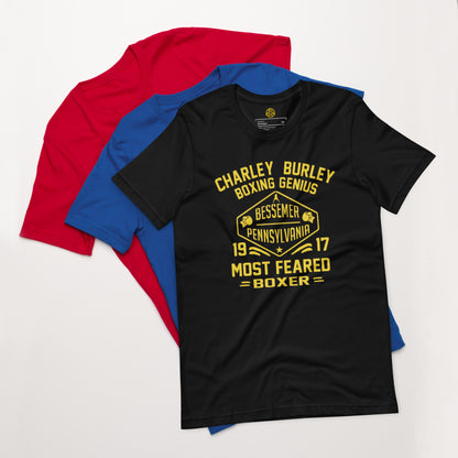 Sweet Science Sports Charley Burley  t-shirt