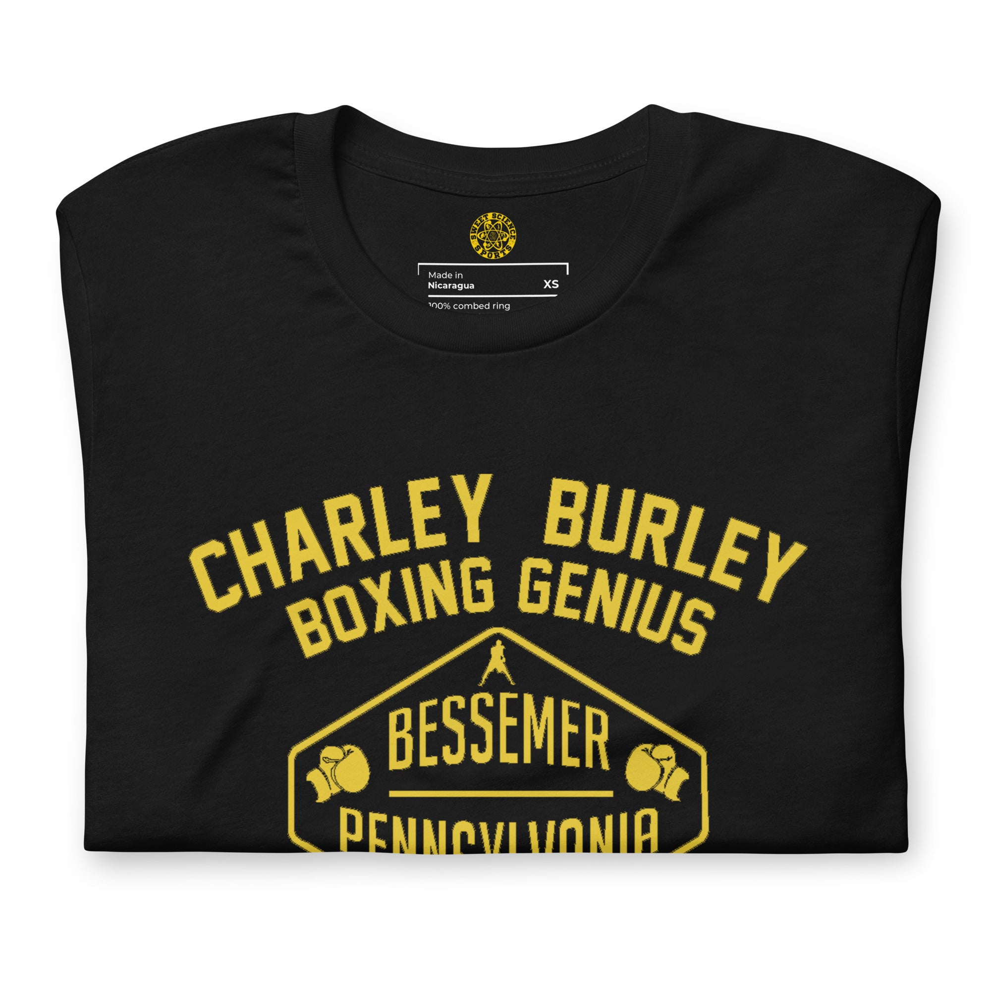 Sweet Science Sports Charley Burley  t-shirt
