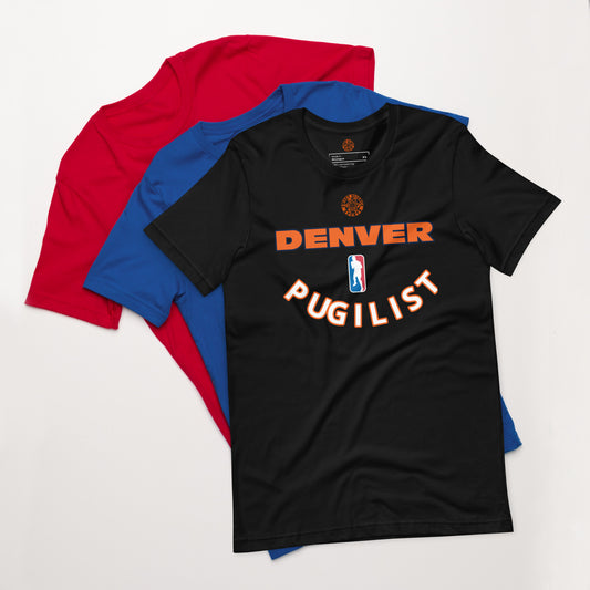 SWEET SCIENCE SPORTS Denver Pugilist Unisex t-shirt