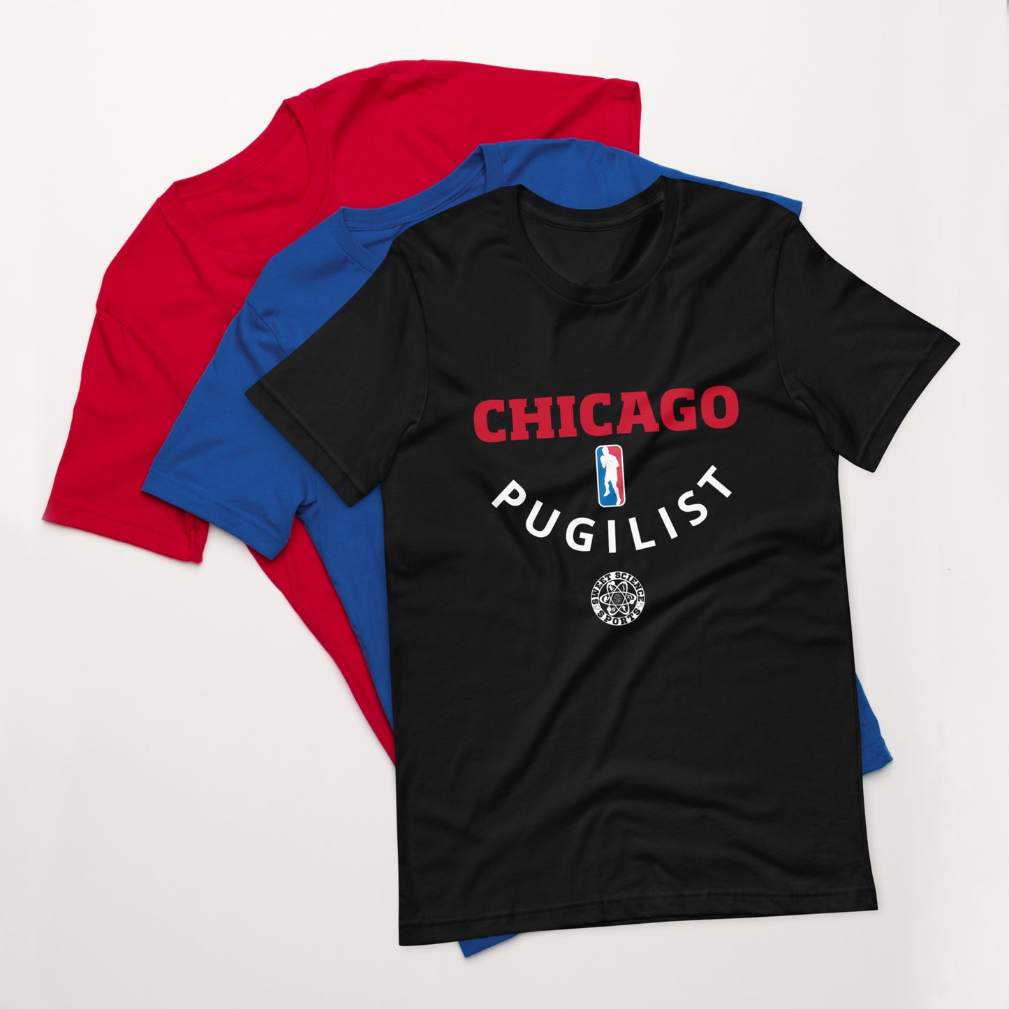 Sweet Science Sports Chicago Pugilist   t-shirt