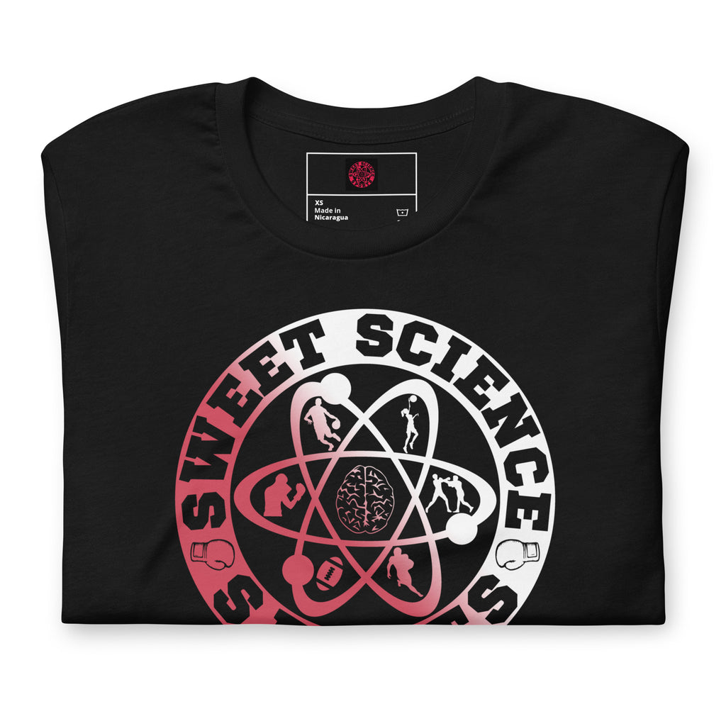 Sweet Science Sports Gradient Logo  t-shirt