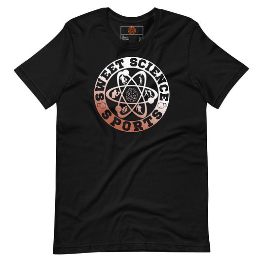 Sweet Science Sports Gradient Logo  t-shirt