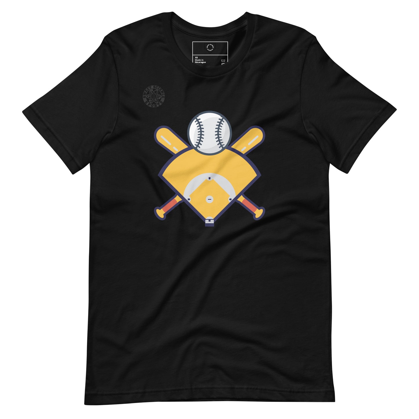 Sweet Science Sports Baseball Diamond Unisex t-shirt