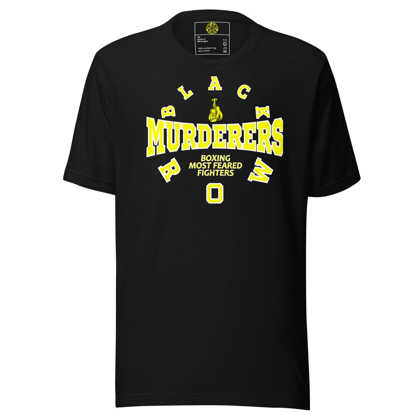 Sweet Science Sports Black Murderers Row unisex t-shirt