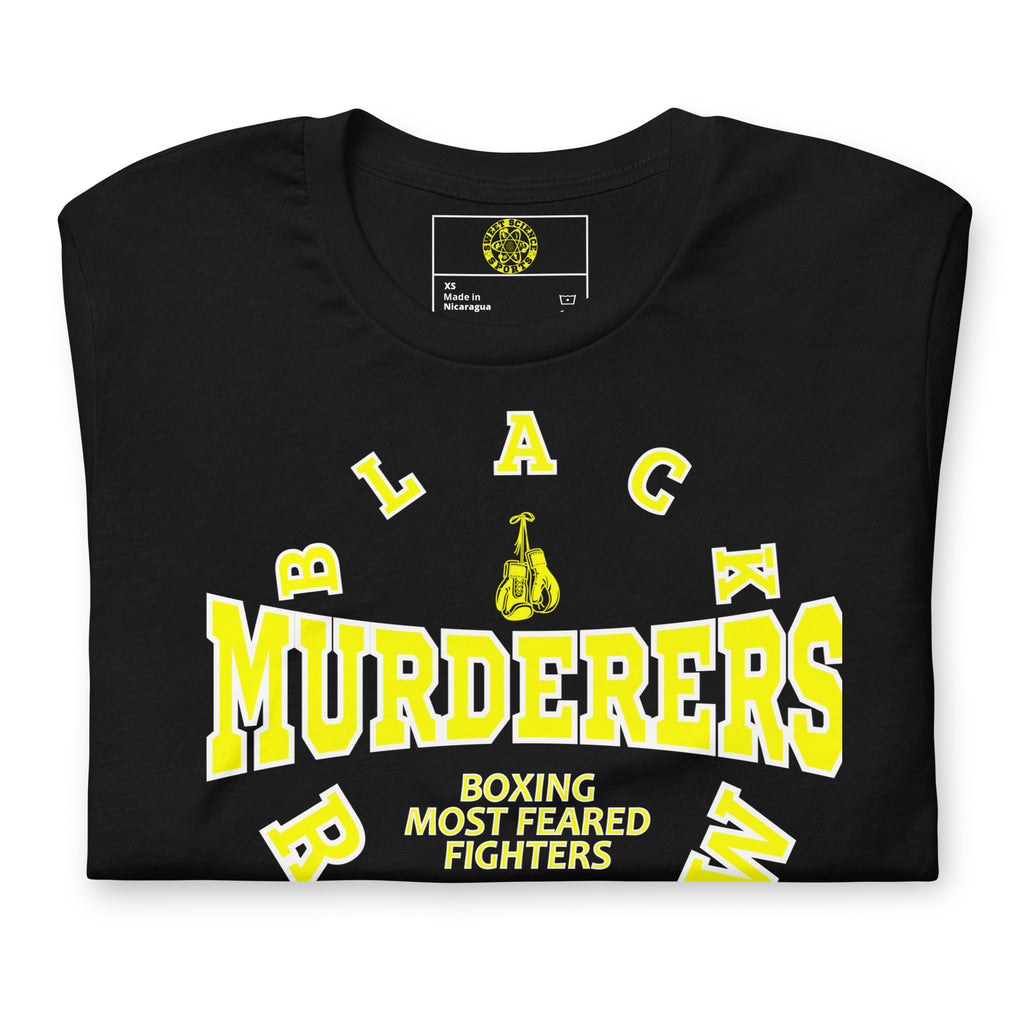 Sweet Science Sports Black Murderers Row unisex t-shirt