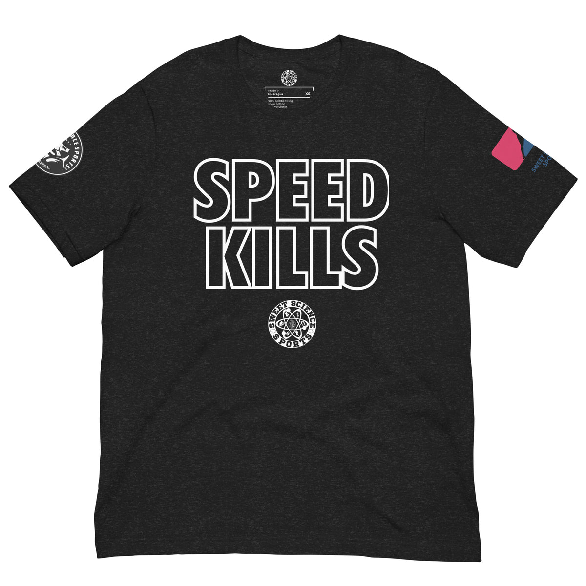 Sweet Science Sports Speed Kills  t-shirt