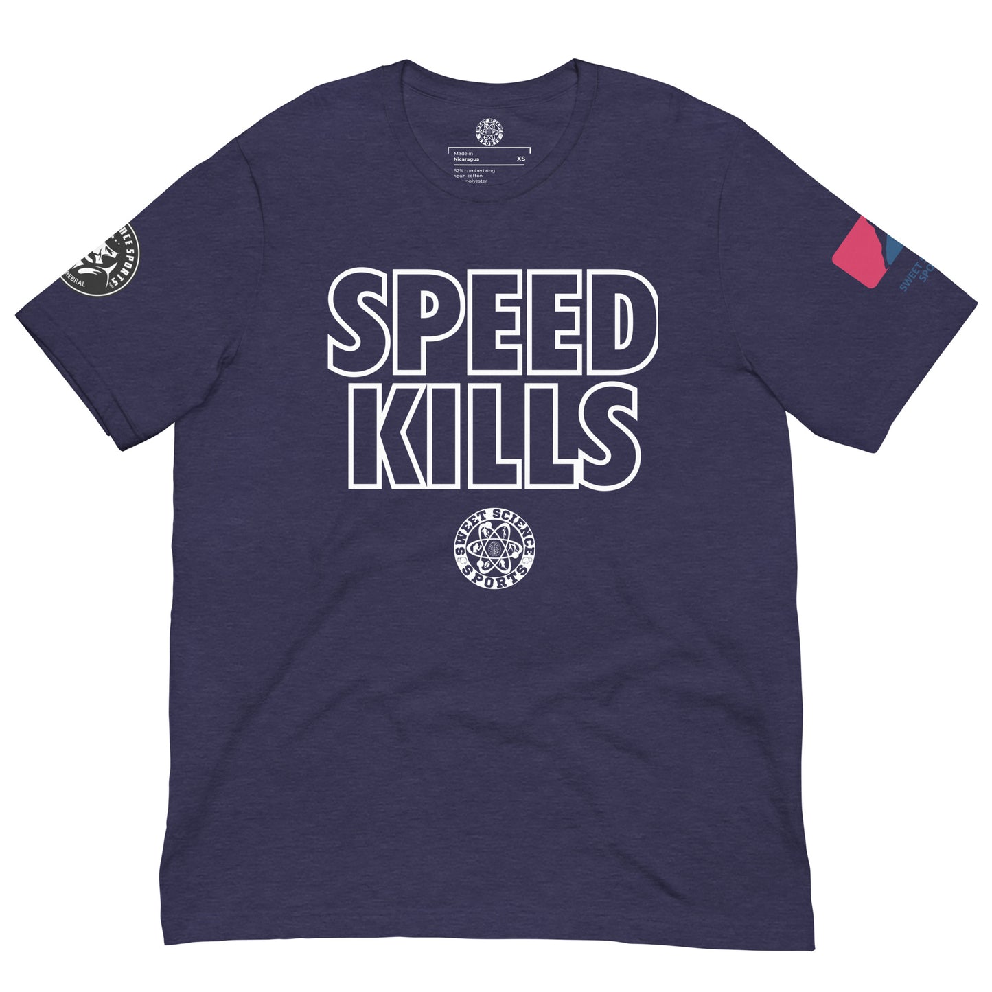 Sweet Science Sports Speed Kills  t-shirt
