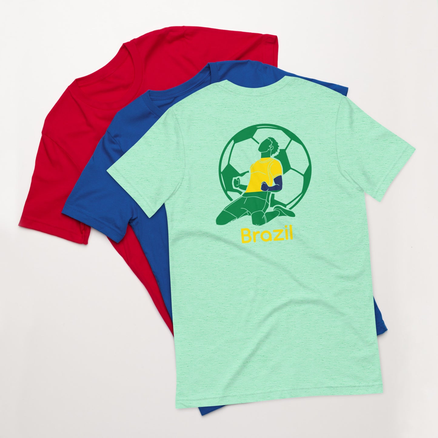 Sweet Science Sports Brazil Futbol  t-shirt